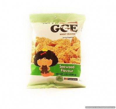 GGE Seaweed Flavour Wheat Crackers 80g