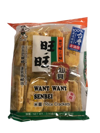 Want Want Senbei Rice Crackers 112g