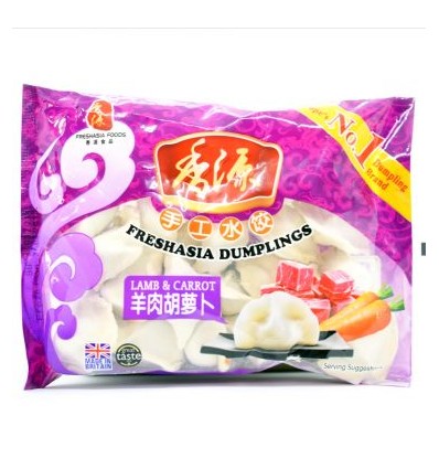 FRESHASIA Dumplings - Lamb and carrot  400g