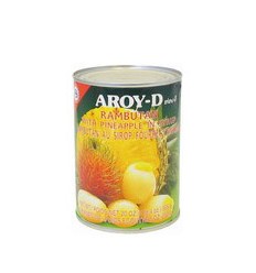 Arroy D Rambutan With Pineappple In Syrup 565 g