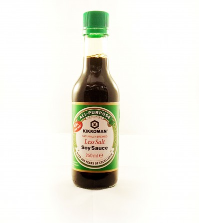 KIKKOMAN Less Salt Soy Sauce 250ml