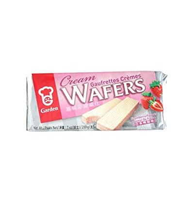 Garden Stawberry Flavoured Wafers 200g