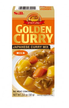 S & B Golden Curry Mix, Mild 92 g
