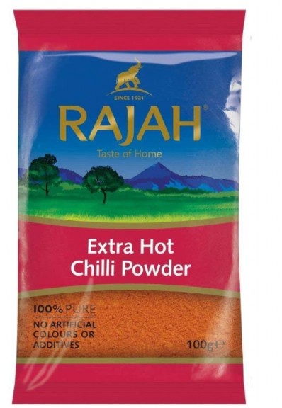 Rajah Extra Hot Chilli Powder 100g