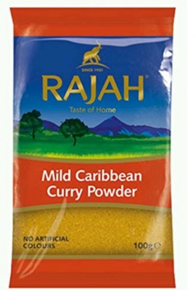 Rajah Mild Caribbean Curry Powder 100g