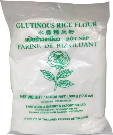 Rose brand glutinous rice flour 500g