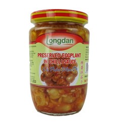 Longdan Preserved Egg Plant In Chilli Sauce 400 g
