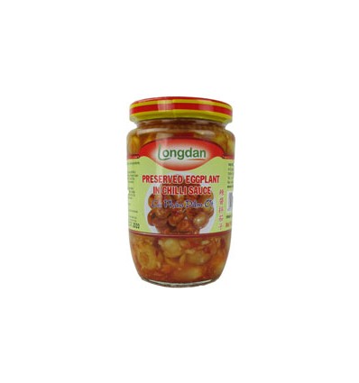 Longdan Preserved Egg Plant In Chilli Sauce 400 g