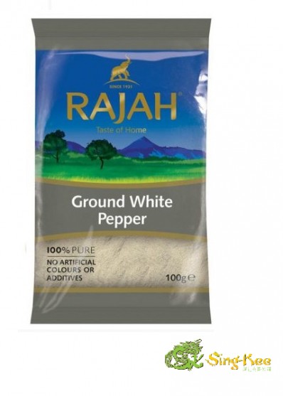 Rajah Ground White Pepper 100g