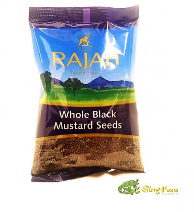 RAJAH Whole Black Mustard Seeds 100g