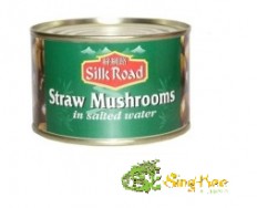 Silk Road Straw Mushroms In Salted Water 227g