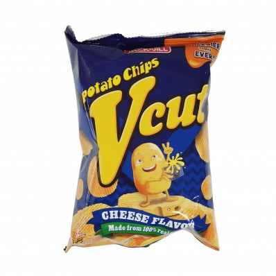 Jack n Jill Potato Chips V Cut Cheese Flavor 60g