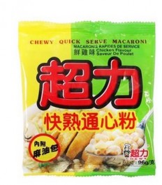 耐嚼的速食通心粉鸡肉味96克