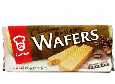 Garden Stawberry Flavoured Wafers 200g