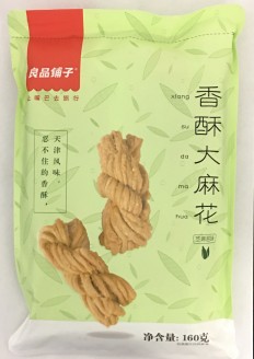 良品铺子香酥大麻花 160g