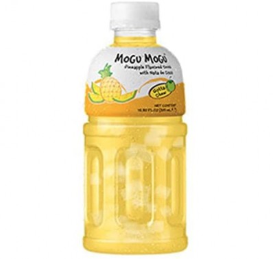 Mogu Mogu Pineapple Flavoured Drink With Nata De Coco 320ml