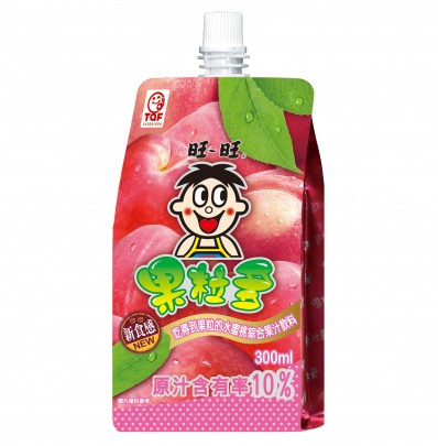 旺旺 果粒多 水蜜桃味 300mL