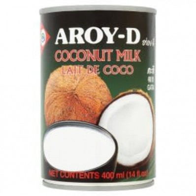 AROY-D 椰奶 細罐 400mL x 24