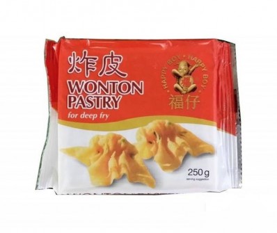 Happy Boy Wonton Pastry Red (250g x 48)