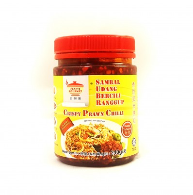 TEAN'S GOURMET Sambal Udang Bercili Ranggup Crispy Prawn Chilli 240g