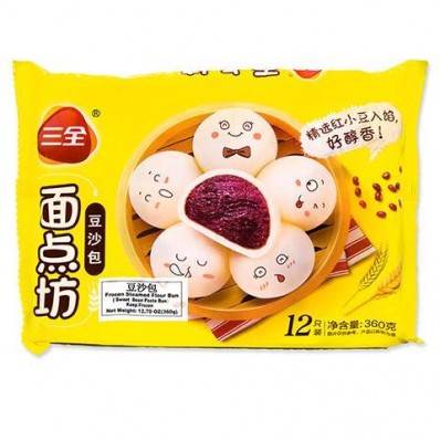 SQ Red Bean Paste Bun 360g