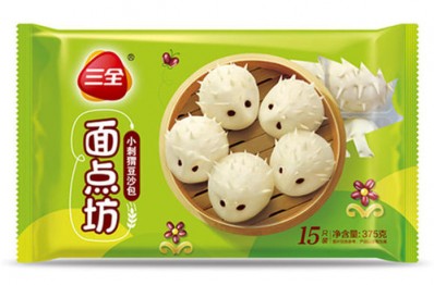 SQ Hedgehog Shaped Red Bean Paste Bun 375g