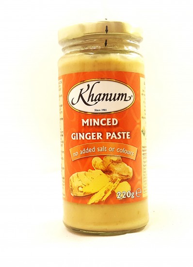 KHANUM Minced Ginger Paste 220g