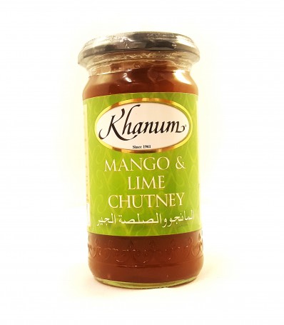 KHANUM Mango & Lime Chutney 350g