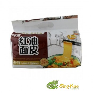 BAIJIA SOUR AND HOT CHILLI OIL FLAVOUR NOODLE 115G X 4