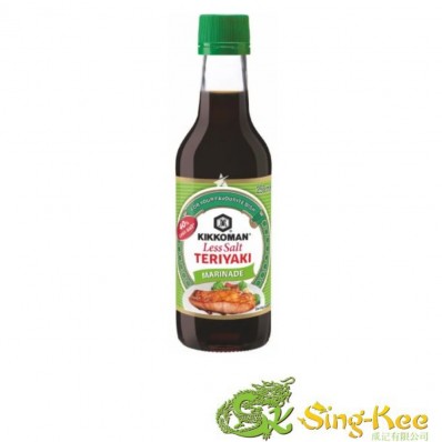 Kikkoman Less Salt Teriyaki Marinade Sauce 250ml