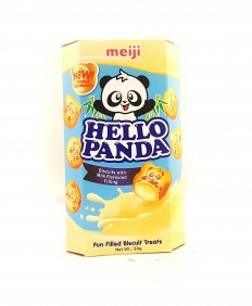 MEIJI Hello Panda Biscuits with Milk Flavoured Filling 50g
