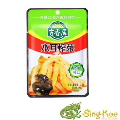 Ji Xiang Ju Sliced Preserved Vegetables With Black Fungus 66g