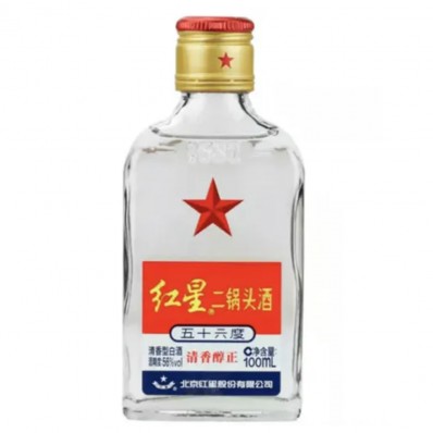 Hongxing Erguotou baijiu 100ml