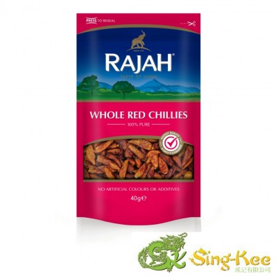 RAJAH WHOLE RED CHILLI 40G