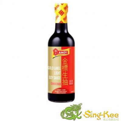 Amoy Gold Label Light Soy Sauce 500ml