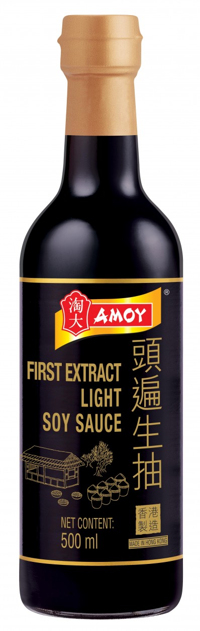 Amoy First Extract Light Soy Sauce 500ml