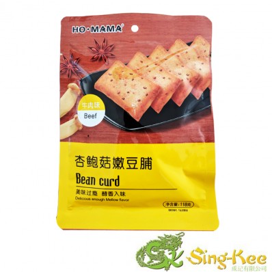 HO.MAMA Bean Curd Snacks - Beef Flavor 118g