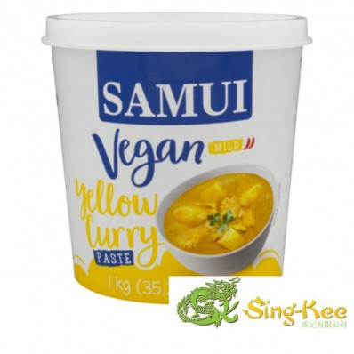 SAMUI VEGAN YELLOW CURRY PASTE 1KG