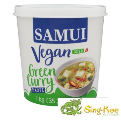 SAMUI VEGAN GREEN CURRY PASTE 1KG