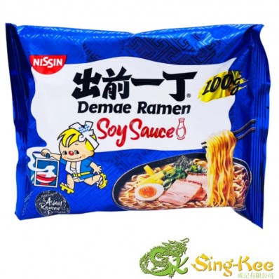 Nissin Demae Ramen Soy Sauce Flavour Noodles 100g