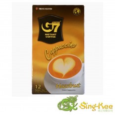 G7 Instant Coffee Cappuccino Hazelnut 12 X 18g Packets