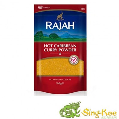 Rajah Hot Caribbean Curry Powder 100g