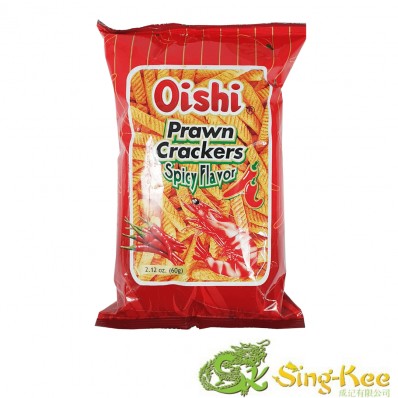 Oishi Prawn Crackers Spicy Flavor 60g