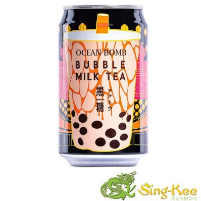 OCEAN BOMB BROWN SUGAR BUBBLE MILK TEA 330ML