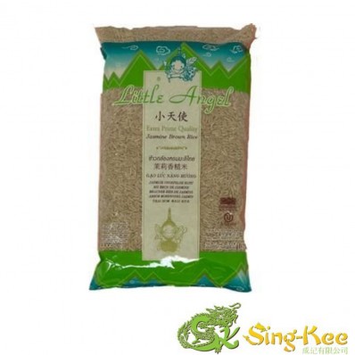 Little Angel Thai Brown Jasmine Rice 1kg