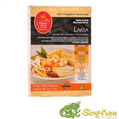 PRIMA TASTE LAKSA READY TO COOK MEAL KIT - 225G