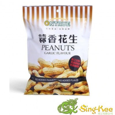 Ontrue Peanuts - Garlic Flavour 300g