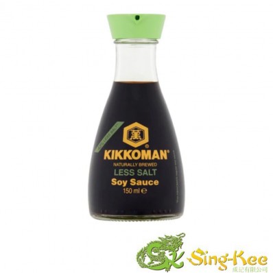 Kikkoman Less Salt Soy Sauce 150ml