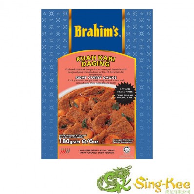 Brahims Meat Curry Sauce 180G