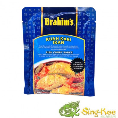 Brahims Fish Curry Sauce 180g